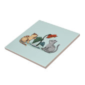 Kittens Summer Delight Seafoam Green Fliese (Seite)