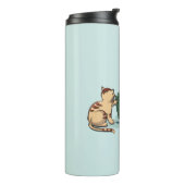 Kittens Summer Delight Seafoam Green Thermosbecher (Nach links gedreht)