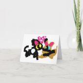 Kittens Valentine Karte (Vorderseite)