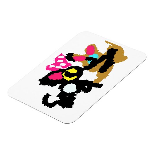 Kittens Valentine Magnet (Linke Seite)