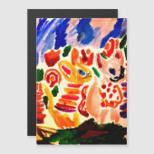 Kittens Valentine Magnetkarte (Vorne/Hinten)
