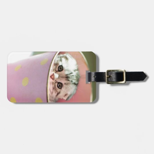 Kittenversteck Gepäckanhänger (Vorderseite horizontal)