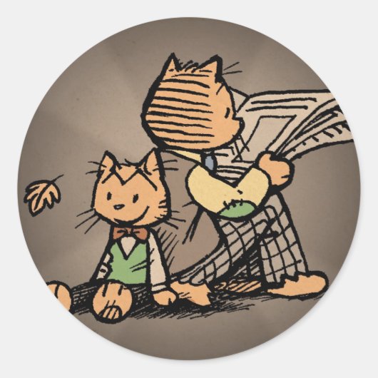 Kittey und Pip Stickers (Vorderseite)