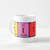 Kitti Periodenname Tasse (Vorderseite Links)