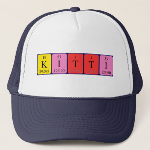 Kitti Periodenname Truckerkappe