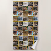 Kitties Everywhere Strandtuch (Vorderseite)