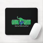 Kitties Going Green T-Shirt  Mousepad (Mit Mouse)
