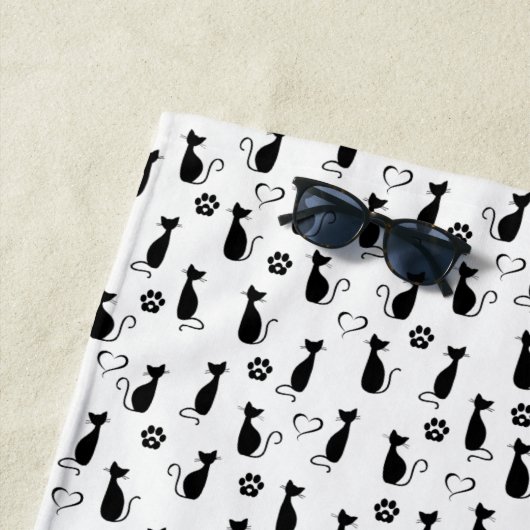 Kitties Strandtuch (Beispiel)