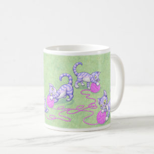 Kittipurra lila Rosa Kaffeetasse