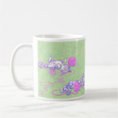 Kittipurra lila Rosa Kaffeetasse (Links)