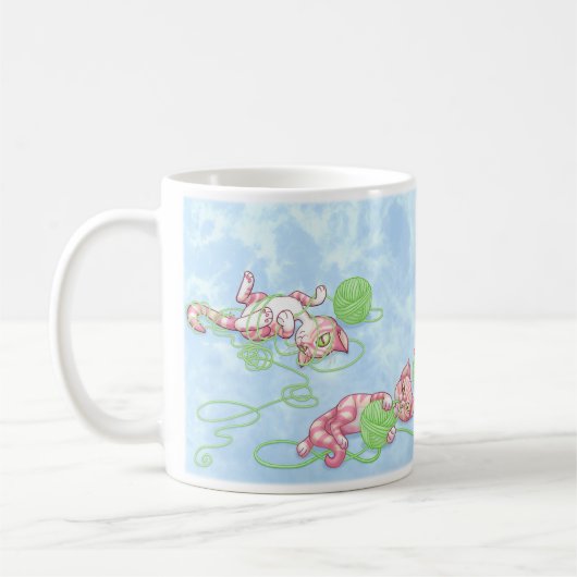 Kittipurra Rosa Kaffeetasse (Links)