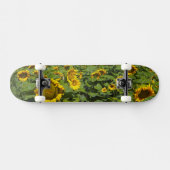 Kittitas County, Sunflower Field Skateboard (Horizontal)