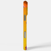 KITTKATZE, KITTEN GELBE BLAUE ROSE Gem Monogramm Case-Mate iPhone Hülle (Rückseite / Rechts)