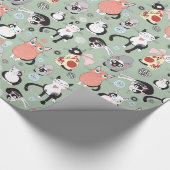 Kitts Cats Cat Lovers Packpapier (Ecke)