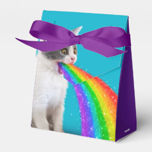 Kitts Spits Up Rainbow Geschenkschachtel