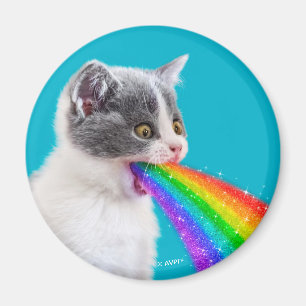 Kitts Spits Up Rainbow Magnet