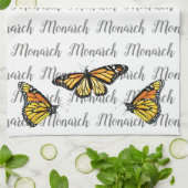 Kittuchhandtuch Monarch Script/Butterfett Geschirrtuch (Gefaltet)