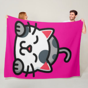 Kitty 60x80 Fleece Blanket