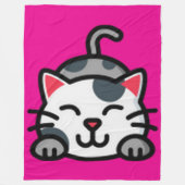 Kitty 60x80 Fleece Blanket (Vorderseite)