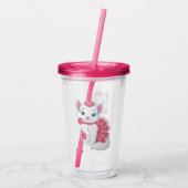 Kitty Acrylic Tumbler Acryltrinkbecher (Rückseite)
