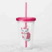 Kitty Acrylic Tumbler Acryltrinkbecher (Vorderseite)