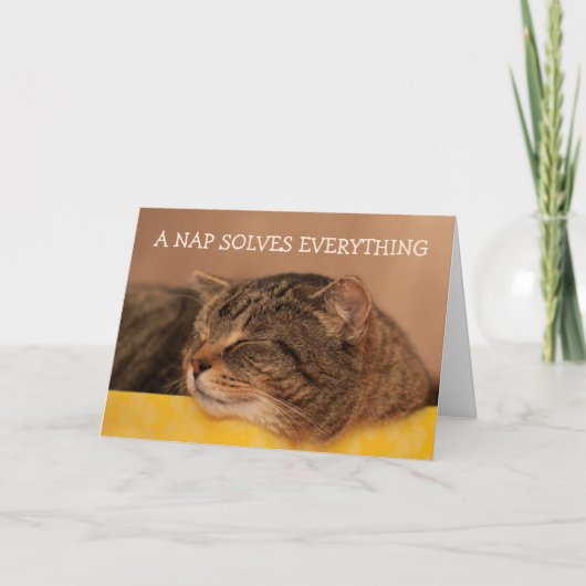 Kitty Advisor Inspirational Get Well Karte (Vorderseite)