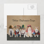 Kitty Ambassadors Postkarte (Vorne/Hinten)