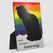 Kitty an der Rainbow Bridge Fotoplatte (Seite)