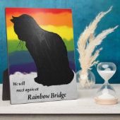 Kitty an der Rainbow Bridge Fotoplatte (Seite)
