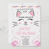 "Kitty and Friends Birthday Einladung", Druck P Einladung (Vorderseite)