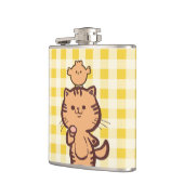 Kitty and Little Chicken Flachmann (Links)