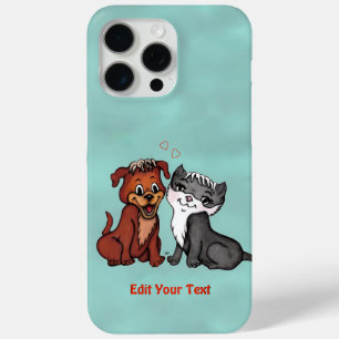 Kitty and Puppy , bearbeiten Sie Ihren Text Case-Mate iPhone Hülle