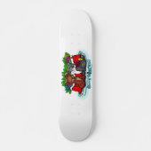Kitty and Puppy , Happy XMas Skateboard (Vorne)