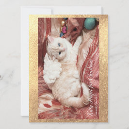 Kitty Angel for Christmas Karte