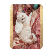 Kitty Angel for Christmas Magnet (Vertikal)