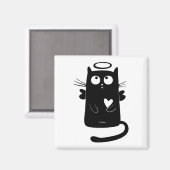 Kitty Angel Magnet (Vorderseite/Rückseite)