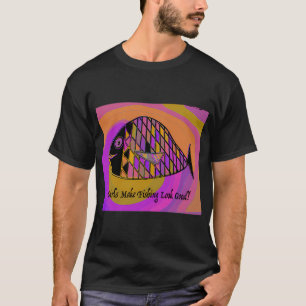 Kitty Angeln, einfach nur ein Mädchen das Katzen a T-Shirt