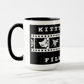 Kitty Appeal & Film Reels 15oz Tasse
