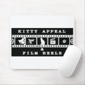 Kitty Appeal & Film Reels Computermauspad Mousepad (Mit Mouse)