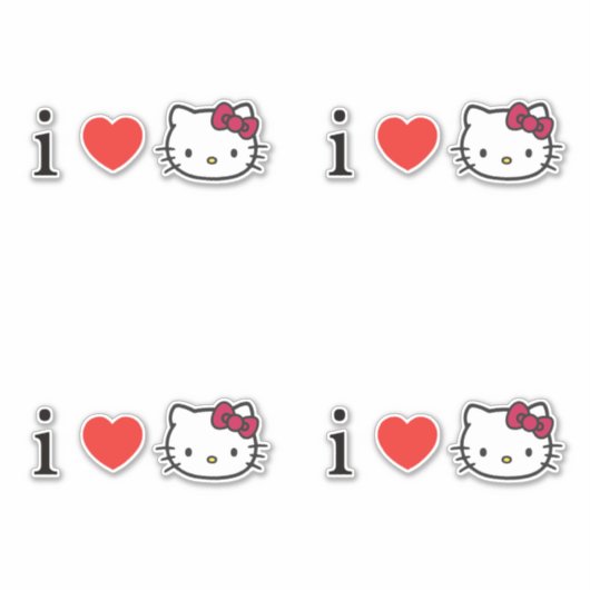 Kitty Aufkleber (Vorderseite)