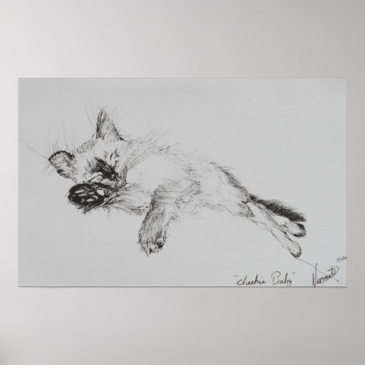 Kitty 'Baby' Poster (Vorne)