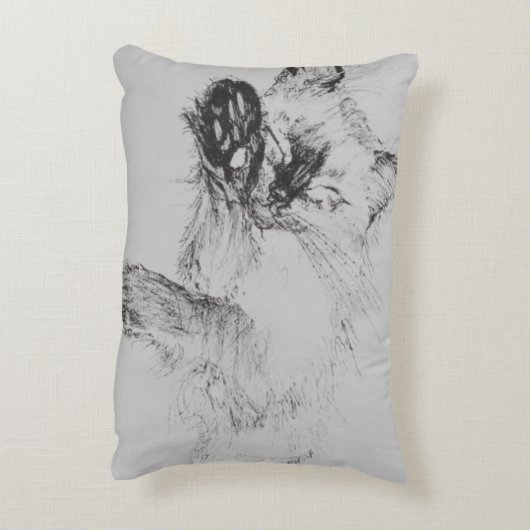 Kitty 'Baby' Zierkissen (Rückseite(Vertikal))