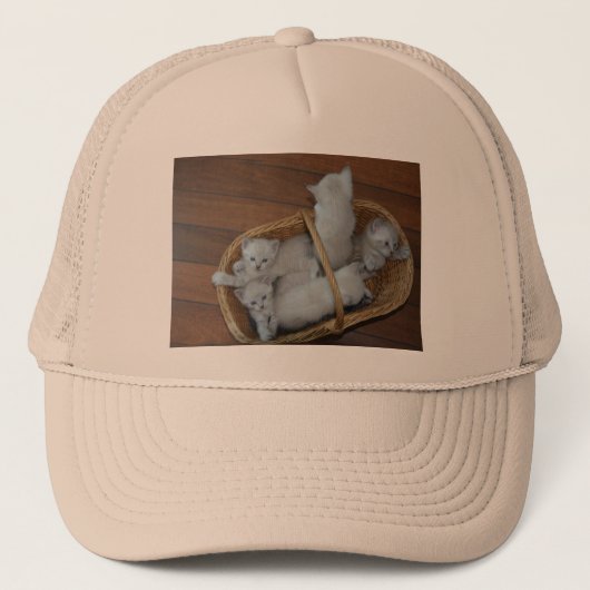 Kitty Ball Cap Truckerkappe (Vorderseite)