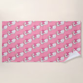 Kitty Beach Towel Strandtuch (Vorderseite)