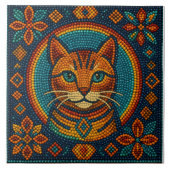 Kitty Beet Design Fliese (Vorderseite)