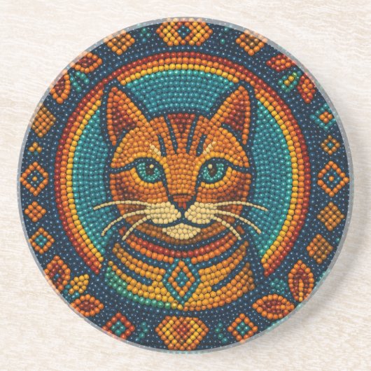 Kitty Beet Design Getränkeuntersetzer (Vorne)