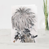 Kitty Birthday Card Karte (Vorderseite)