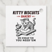 Kitty Biscuits Bäckerei Geschenkanhänger (Rückseite)