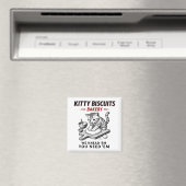 Kitty Biscuits Bäckerei Magnet (In Situ (Geschirrspüler))