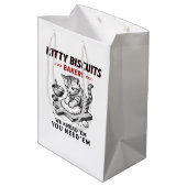 Kitty Biscuits Bäckerei Mittlere Geschenktüte (Rückseite Schrägansicht)